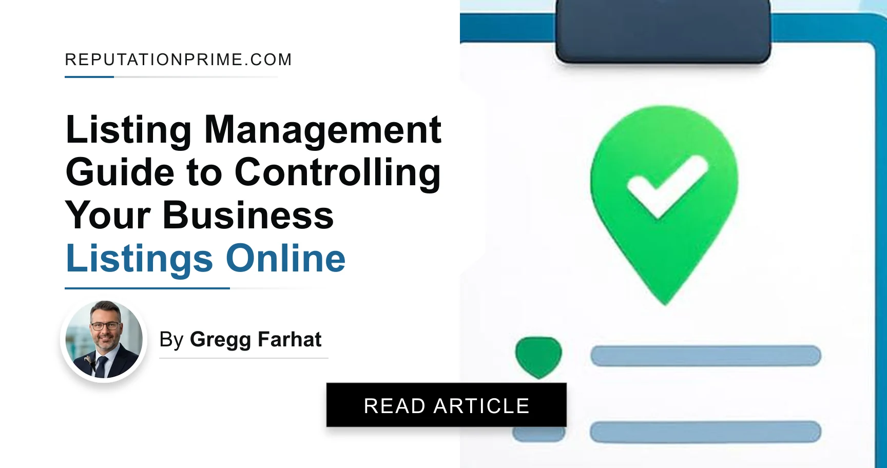 Listing Management Guide to Controlling Your Business Listings Online