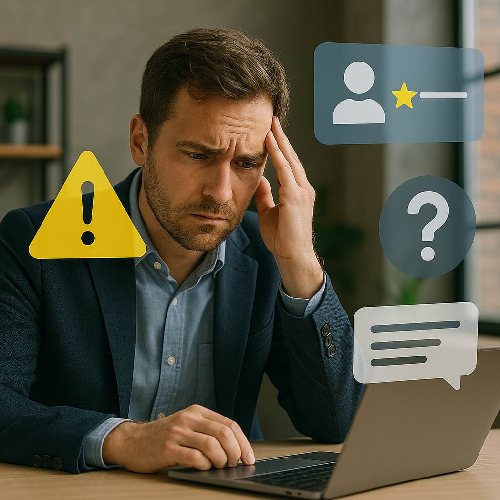 Review management challenges like fake reviews, compliance, and monitoring multiple channels require proactive, transparent engagement.