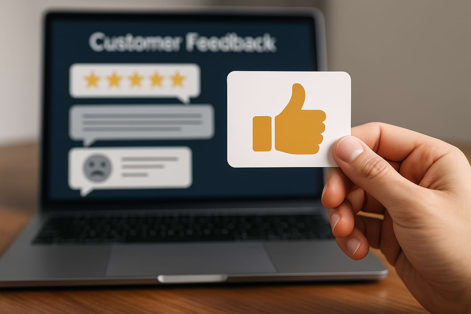 Visualization of reputation management software aggregating customer reviews, comments, and ratings to build trust, credibility, and long-term business growth.