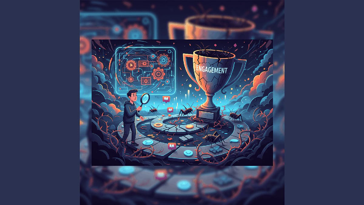 Broken social media strategy lacking structure, audience insight, and ROI measurement