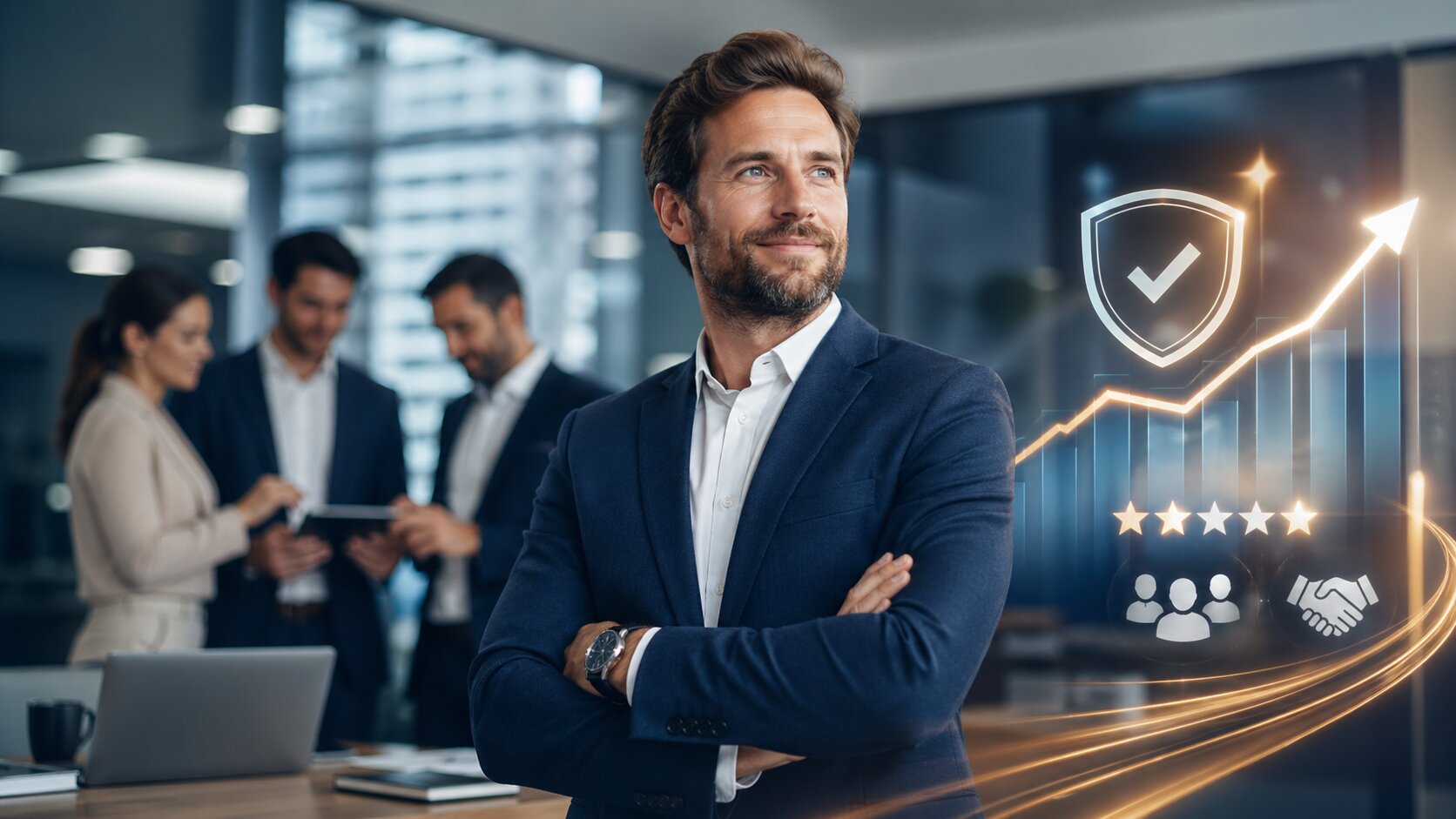 Strong brand reputation builds equity, increases loyalty, and supports premium pricing. Strong brand reputation builds equity, increases loyalty, and supports premium pricing.