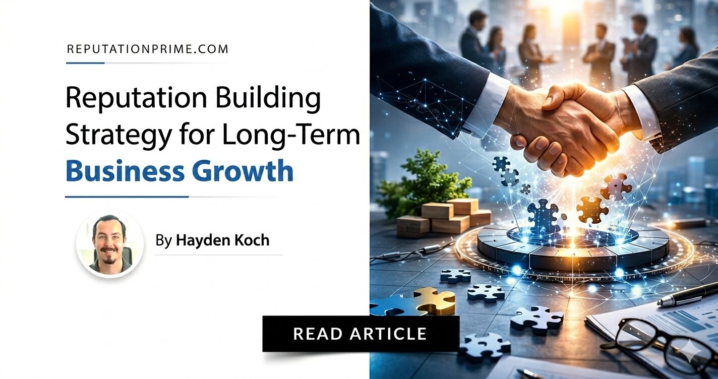 Reputation Building Strategy for Long-Term Business Growth