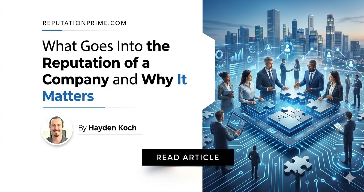 What Goes Into the Reputation of a Company and Why It Matters
