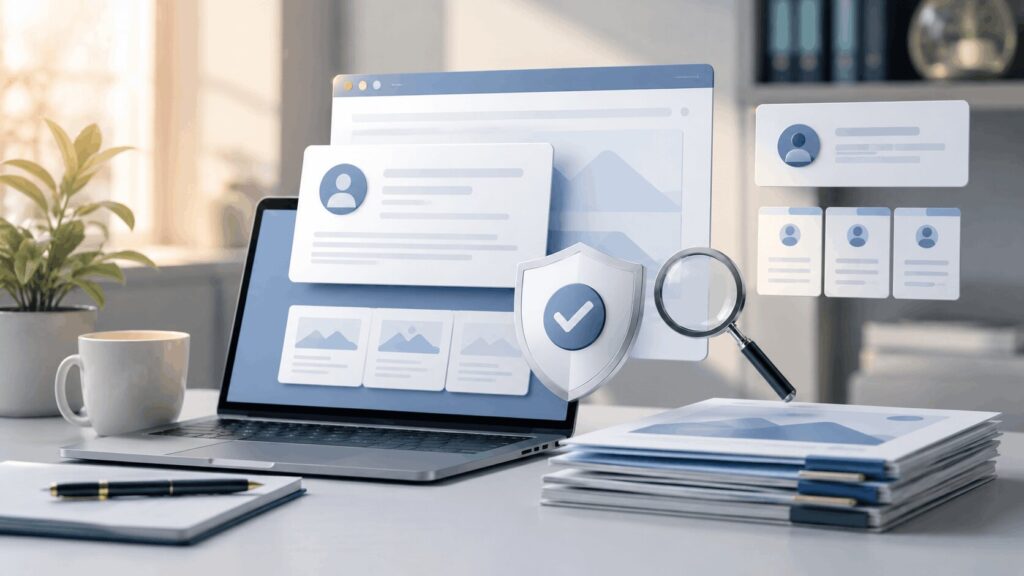 ReputationDefender supports online reputation management through search improvement, content removal, and suppression strategies.