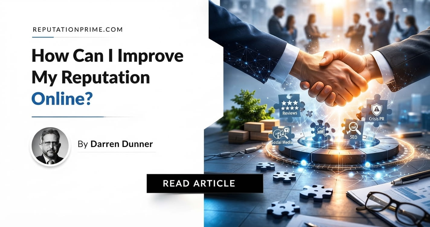 How Can I Improve My Reputation Online? — by Darren Dunner