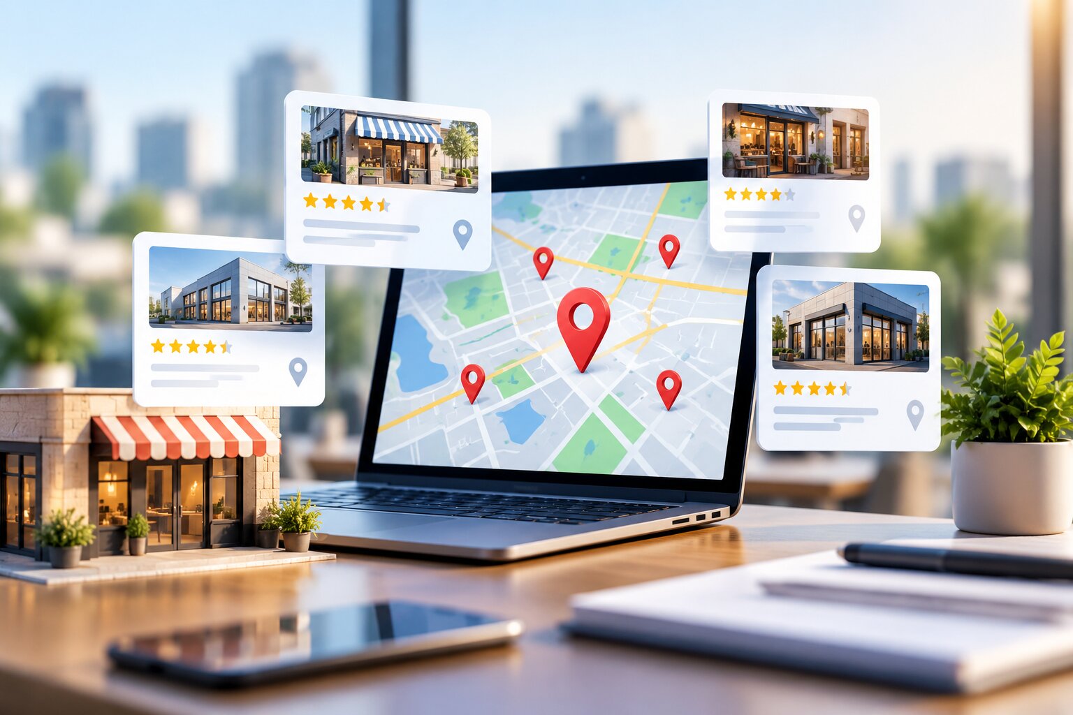 Accurate business listings strengthening local online reputation