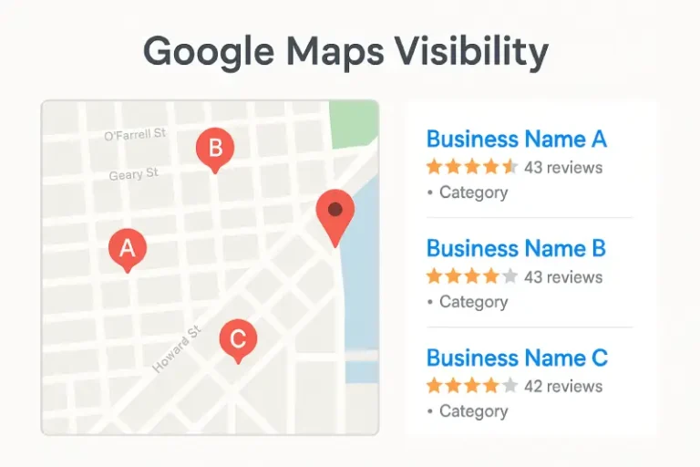 Google Map visibility