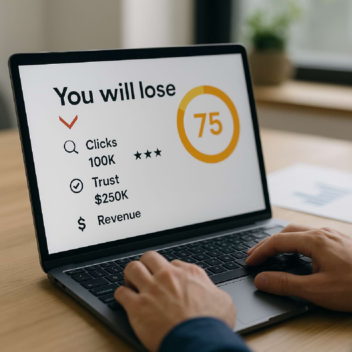 Ignoring reputation management lowers click-through rates, trust, and annual revenue growth.