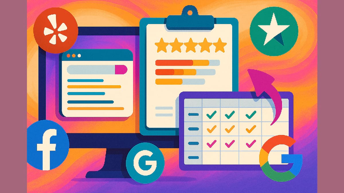 Quick brand reputation check analyzes search results, reviews, and response trends.