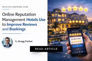 Hotel reputation management improves reviews, guest trust, and direct bookings.