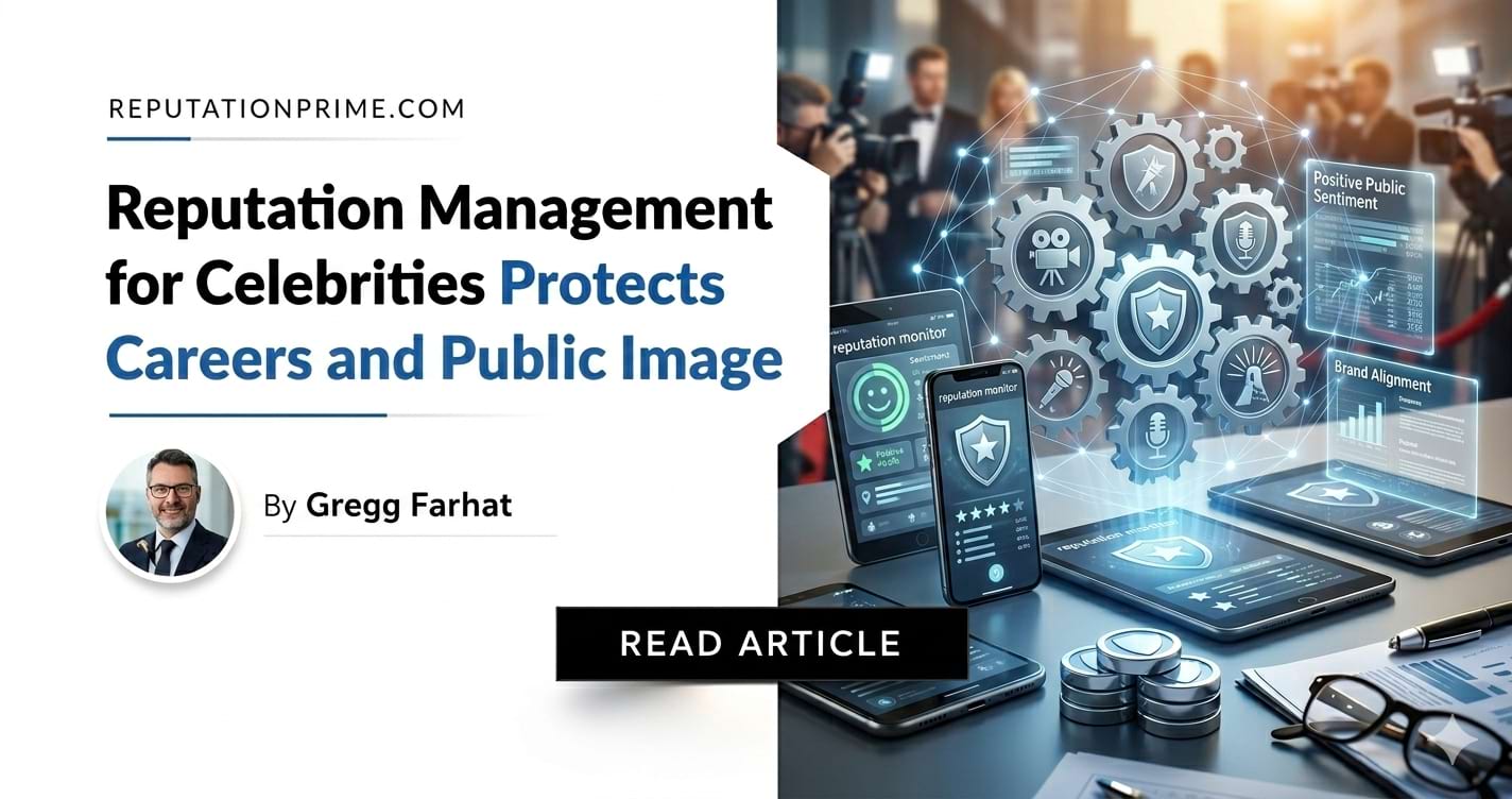 Celebrity reputation management protects careers, public image, and long-term opportunities.