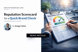 Reputation Scorecard for a Quick Brand Check