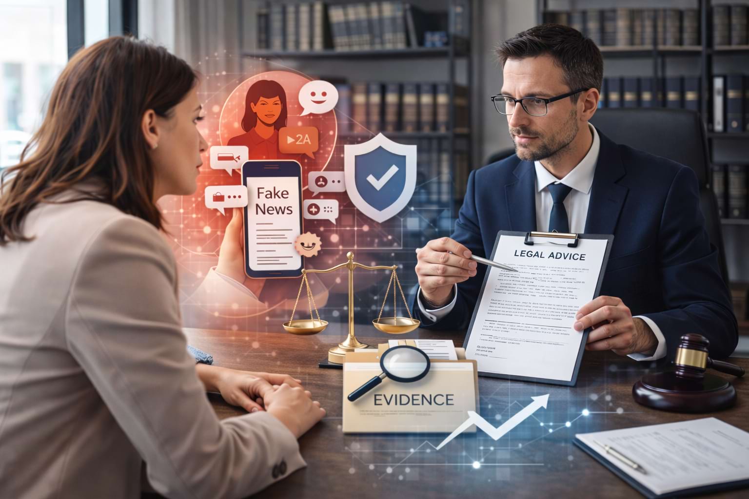 Consulting a lawyer helps protect reputation through expert guidance and defamation support.