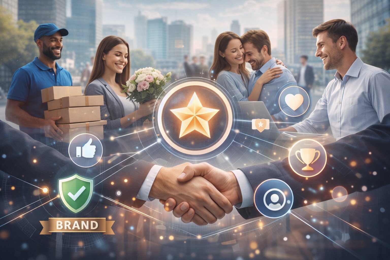 Consistent brand values and messaging build positive perception, trust, and consumer loyalty.