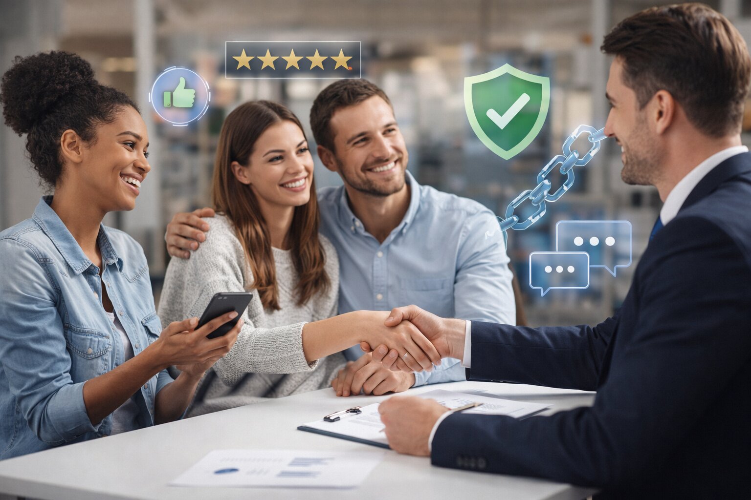 Customer satisfaction builds consumer trust, driving loyalty, repeat business, and strong brand reputation.