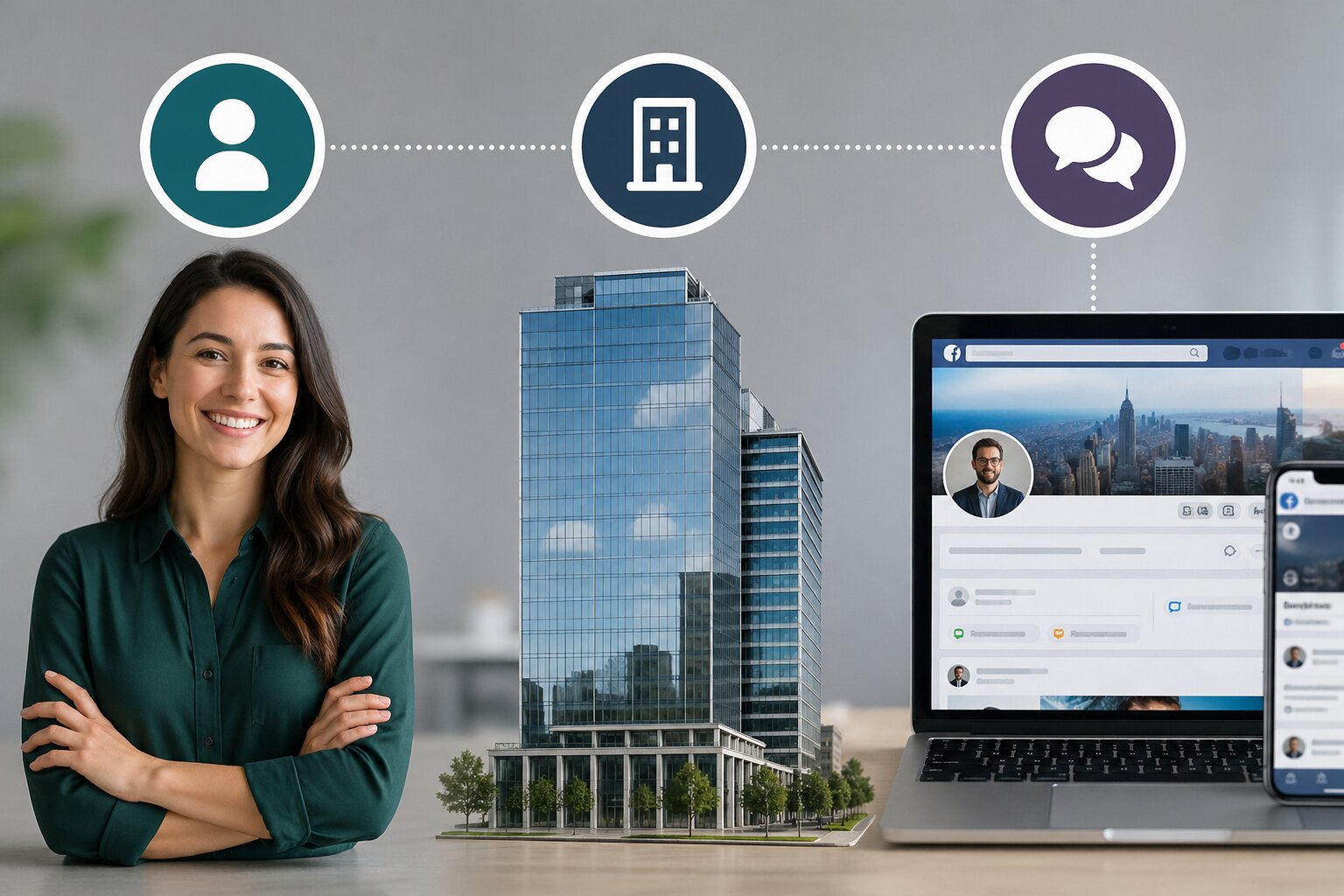 Personal corporate and online reputation types shaping perception and success
