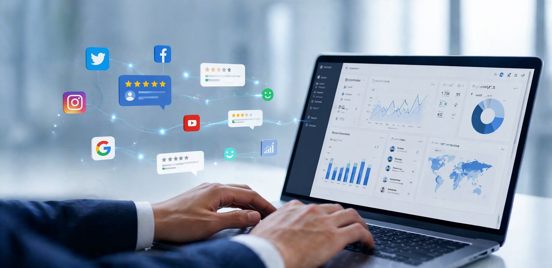 Tracking brand mentions enables proactive reputation management, early issue detection, and customer engagement.