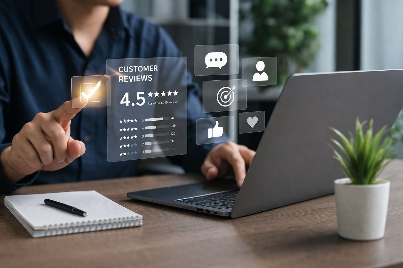 Online reputation management monitors and shapes brand perception across reviews, social media, and search. Online reputation management monitors and shapes brand perception across reviews, social media, and search.