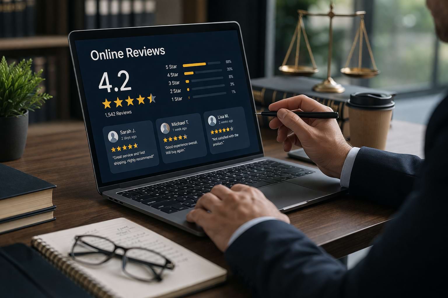 Online reputation impacts customer trust, revenue, and talent attraction in competitive markets.