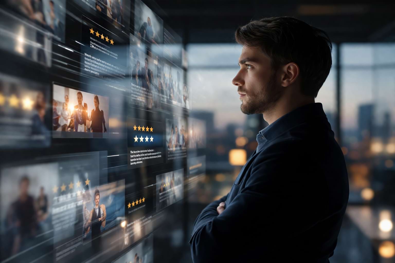 Online reputation management shapes search results, influencing career success and public perception. Online reputation management shapes search results, influencing career success and public perception.