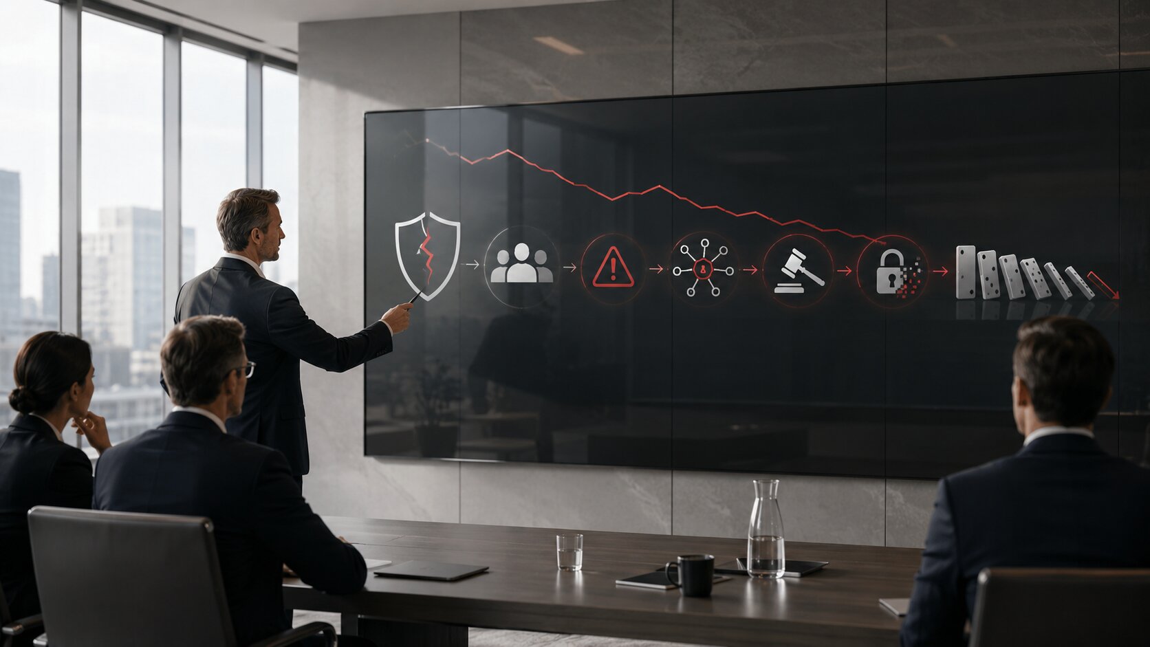 Inaction on reputational costs can lead to lost revenue, weaker trust, legal risk, employee turnover, and long-term brand damage.