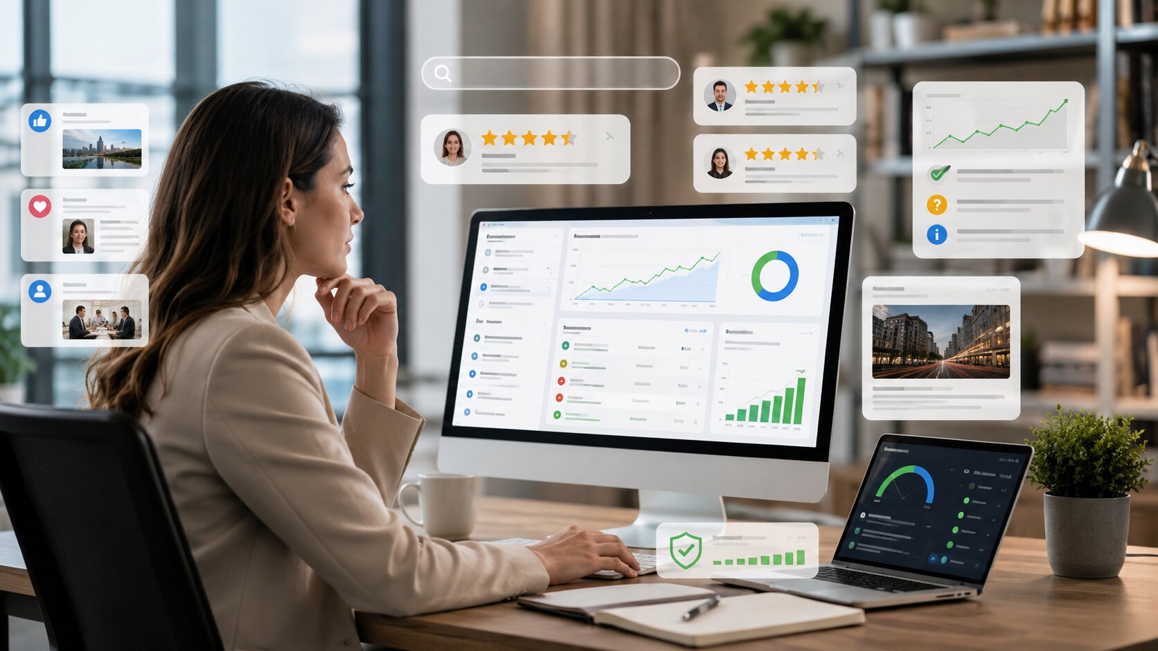 Search credibility management improves brand reputation by shaping search results, reviews, and public perception across key platforms.