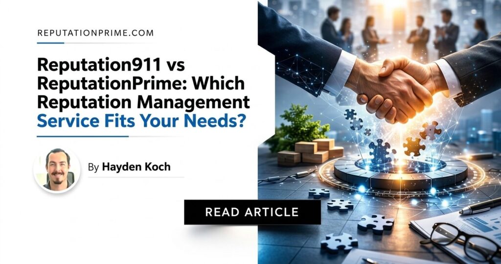 Reputation911 vs ReputationPrime: Which Reputation Management Service Fits Your Needs?