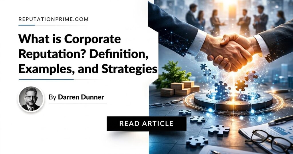 What is Corporate Reputation? Definition, Examples, and Strategies